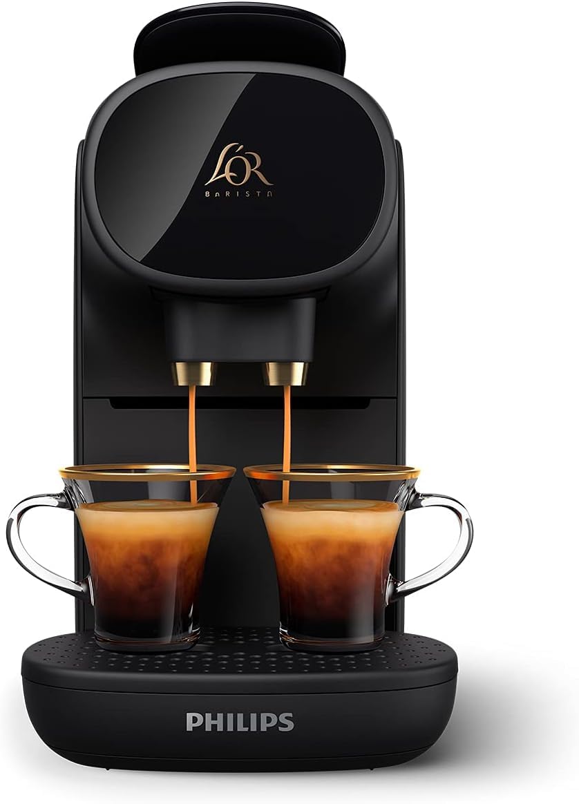 Machine à Café L'Or Barista Sublime LM9012/60 Noir – 19 Bars, Double Capsule