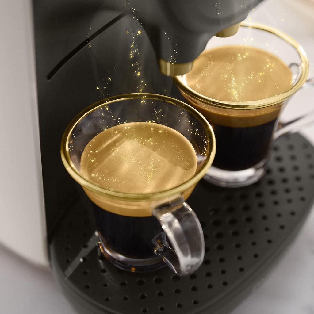 Machine à Café L'Or Barista Sublime LM9012/00 Blanc – Capsules XXL, Double Tasse