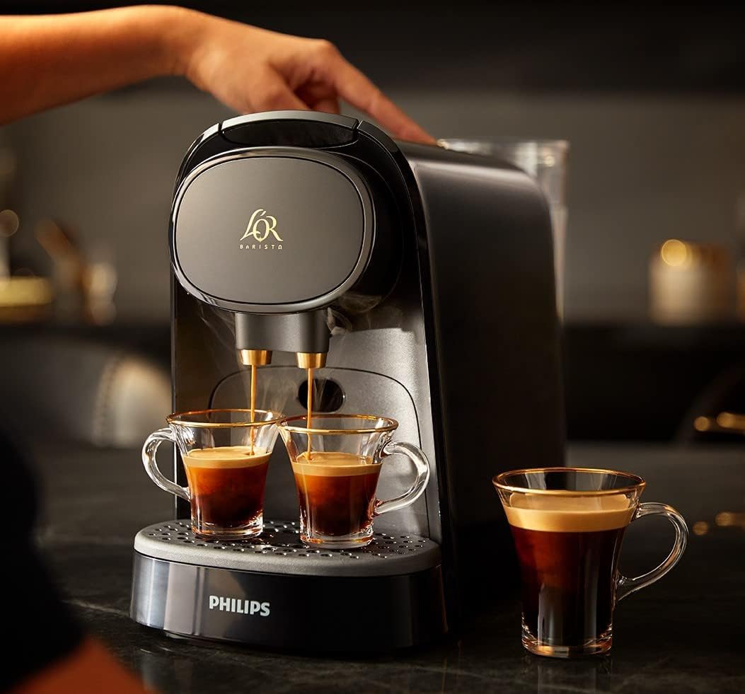 Machine à Café L'Or Barista Original LM8012/60 Noir – Double Capsule, Expresso 19 Bars