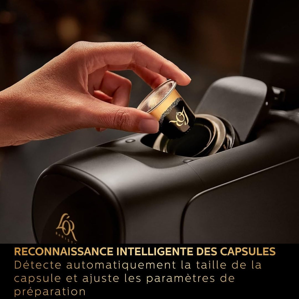 Machine à Café L'Or Barista LM9012/66 Noir – Double Dose 19 Bars