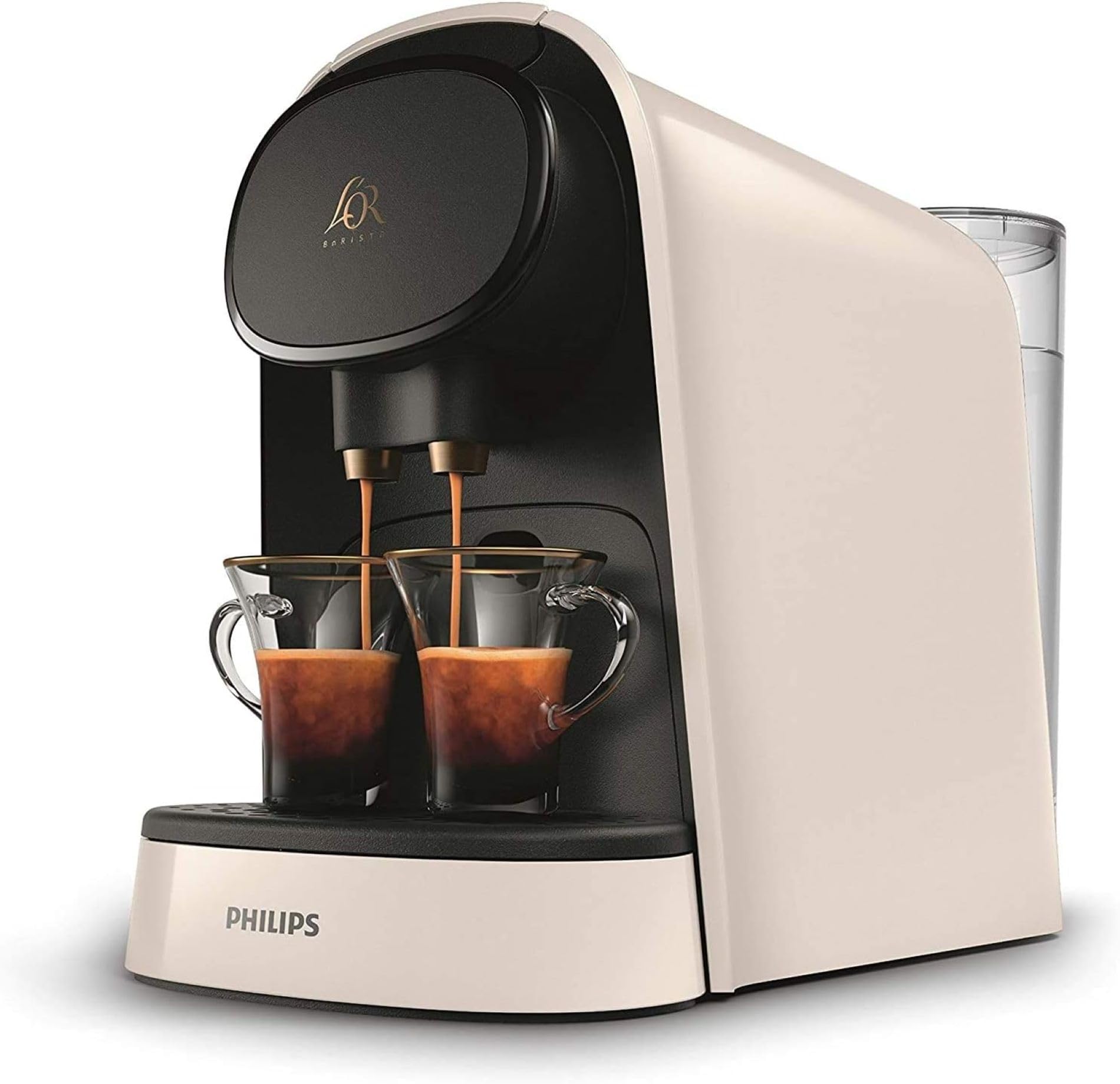 Machine à Café L'Or Barista Original LM8012/00 Blanc – Double Capsule, 19 Bars