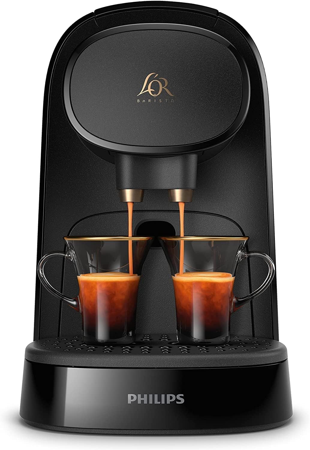 Machine à Café L'Or Barista Original LM8012/60 Noir – Double Capsule, Expresso 19 Bars